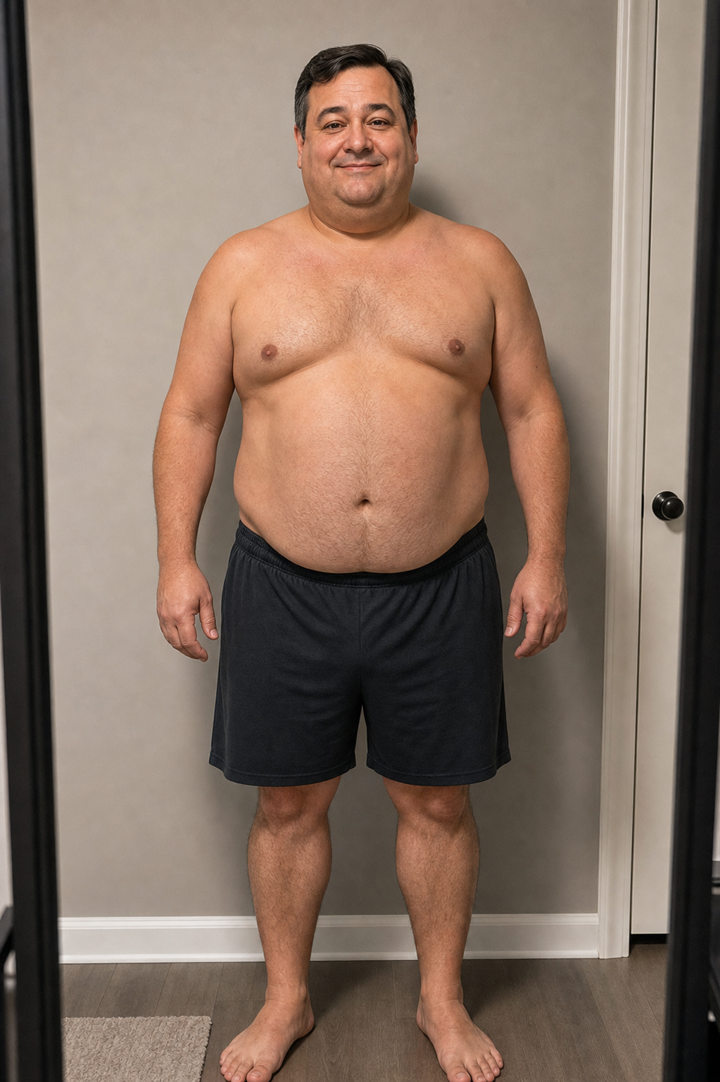 Week 10 sample body progress photo